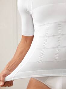 男士純色運動緊身衣