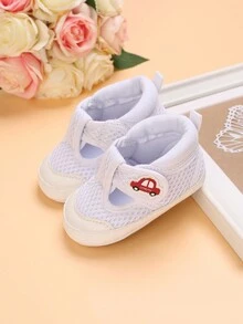 嬰兒/幼兒白色平底鞋 - 白色 - 查看 6