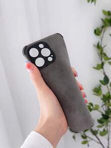 純色防摔手機殼,適用於iphone - 灰色 - 查看 3