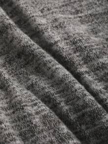 DAZY 女性拼接裙式束邊運動褲 - 灰色 - 查看 5