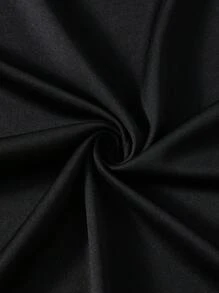 男士貓咪印花圓領t恤 - 黑色 - 查看 5