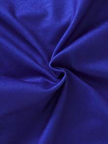 Baby Boy Cartoon Dinosaur & Letters Printed Short Sleeve T-Shirt - Multicolor - View 3