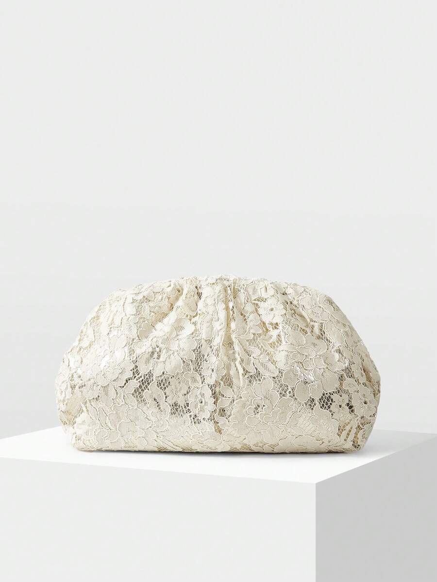 MOTF PREMIUM 女性杏色手拿包 - 米色 - 查看 1