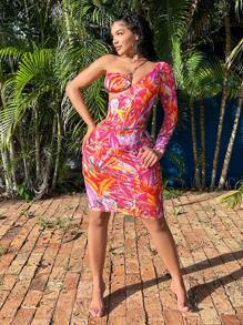 SHEIN SXY Beach Vacation Women Clothes Women Two Piece Sets Summer Sets - Multicolor - View 3