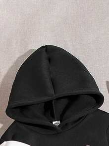 SHEIN 少女心形印花卫衣三件套 - 彩色 - 查看 4