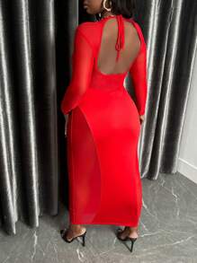 Slaydiva Vestido De Corsé Sin Respaldo Con Escote En Corazón De Talla Grande