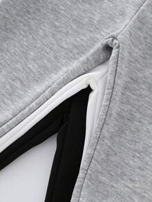 3入組寶寶男童休閒純色彈性腰運動長褲,適用於春秋季節 - 彩色 - 查看 5