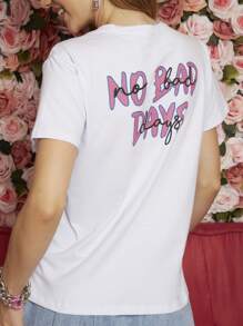Women T-Shirts - White - View 5
