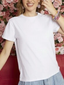 Women T-Shirts - White - View 3
