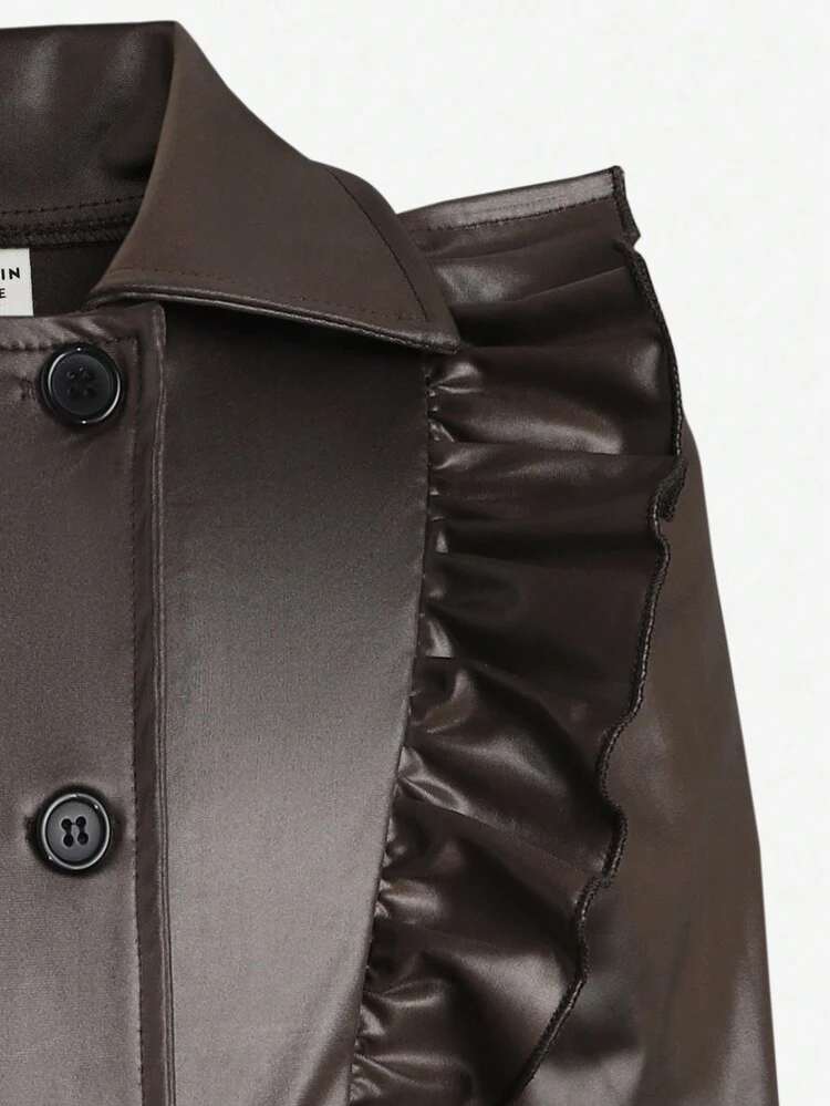 Sister Matching Tween Girls & Fashionable Cool Motorcycle Style Casual Dress For Daily Wear, Spring, Autumn, Winter