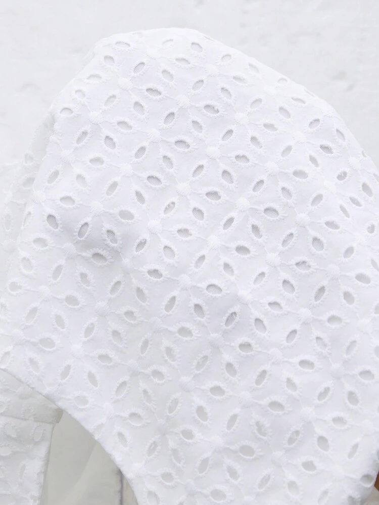 Women's Short Cap Sleeves Wrap Shirred Blouse