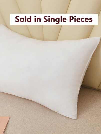 1pc Wit Square Zachte Polyester Throw Kussen Cushion Insert view 8