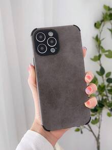 純色防摔手機殼,適用於iphone - 灰色 - 查看 1