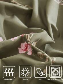 3 件套数码印花纤维床上用品 - 彩色 - 查看 8