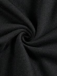 SHEIN EZwear 3入組簡約口號長袖女緊身T恤，我不在乎 - 彩色 - 查看 5