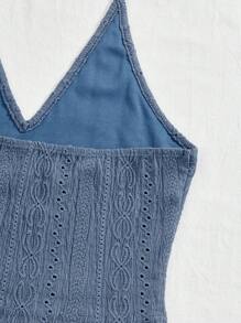 Soleia Camiseta Sin Mangas Con Cuello Halter De Vacaciones Para Mujer