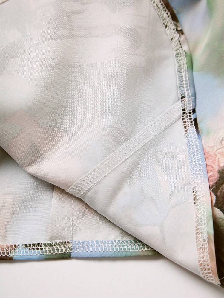 Women's Angel Print Off Shoulder Blouse