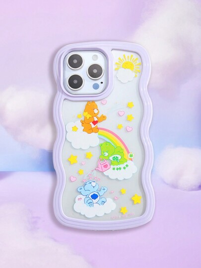 ROMWE X Care Bears Cute Cartoon Printed Phone Case
