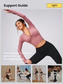 GLOWMODE FeatherFit™ Retro O-Ring Top With Thumbhole Light Support