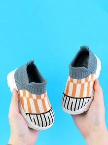 Zapatos De Calcetines Deportivos Informales, Cómodos, De Moda, Transpirables Para Niñas En Primavera Y Verano
