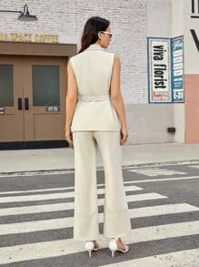 Aveloria Women'S Solid Color Business Suit Set