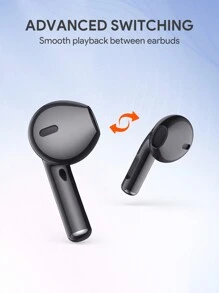 JMMO Wireless Earbuds With Premium Sound, 5.3 Auto Pairing Ear Buds With Long Playtime Light Weight Waterproof Wireless Headphones For IOS And Android , Suitable For Sports Workout, Father Dad Gift