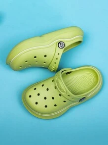 Eva Soft, Comfortable, Lightweight Children's Hollow Shoes - Green - View 4