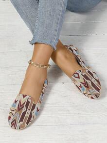 Women's Flat Shoes, Suede Loafers, Korean Version, Spring, Large Size, Casual Shoes, Popular Abroad - Multicolor - View 6