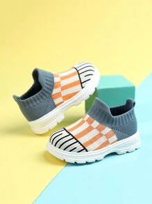 Zapatos De Calcetines Deportivos Informales, Cómodos, De Moda, Transpirables Para Niñas En Primavera Y Verano