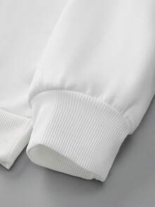 Calvaya Plus Size Women's 2pcs/Set With Slogan & Letter Print - Multicolor - View 3