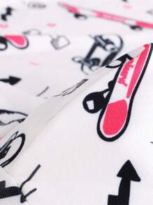 Men'S Skateboard Print Boxer Shorts - Multicolor - View 3