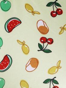 Funny Cute Men's Multicolor Fruit & Vegetable Print Knitted Fabric Trunks With Contrast Binding And Slight Stretch - Multicolor - View 7