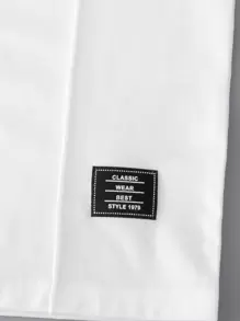 SHEIN Conjunto Informal De Dos Piezas Con Detalle De Parche Para Niño Tween - Multicolor - Ver 3