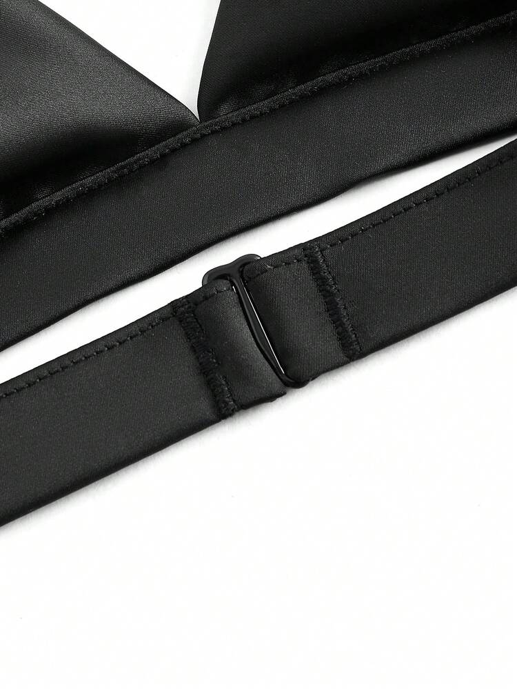 Leisure Wire-Free Satin Bralette, Lingerie