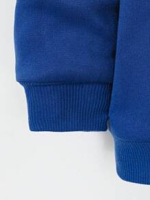 SHEIN Kleiner Junge Lässiger Kapuzenpulli Mit Spinnendruck Für Den Frühling