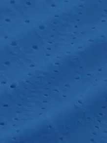 SHEIN EZwear Solid Color Bell Sleeve Knit T-Shirt