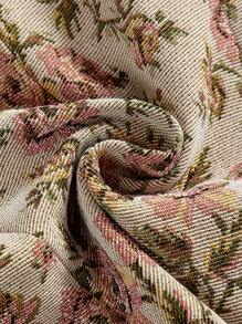 SHEIN MOD Women'S Jacquard High Waisted Shorts