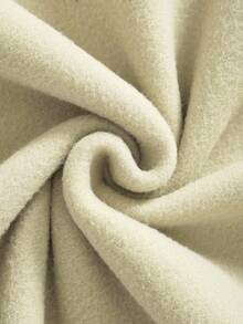 男士休閒啤酒字母印花衛衣 - 卡其色 - 查看 3