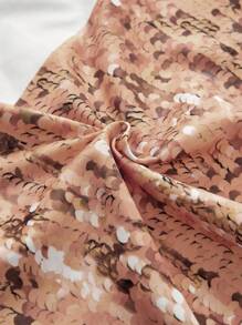 Elladie kids Young Girl Lovely Cat Print Top& Denim Effect Casual Pants Outfit For Summer - Pink - View 7