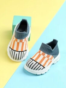 Zapatos De Calcetines Deportivos Informales, Cómodos, De Moda, Transpirables Para Niñas En Primavera Y Verano