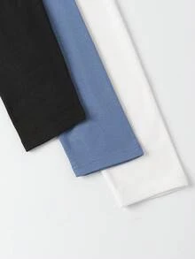 SHEIN Unity 女士保暖立領長袖上衣和長褲套裝 - 彩色 - 查看 5