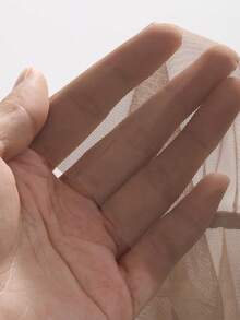 FRIFUL Của phụ nữ Khối màu Lưới Nối In Khẩu hiệu Áo - Màu nâu  Mocha - Xem 3