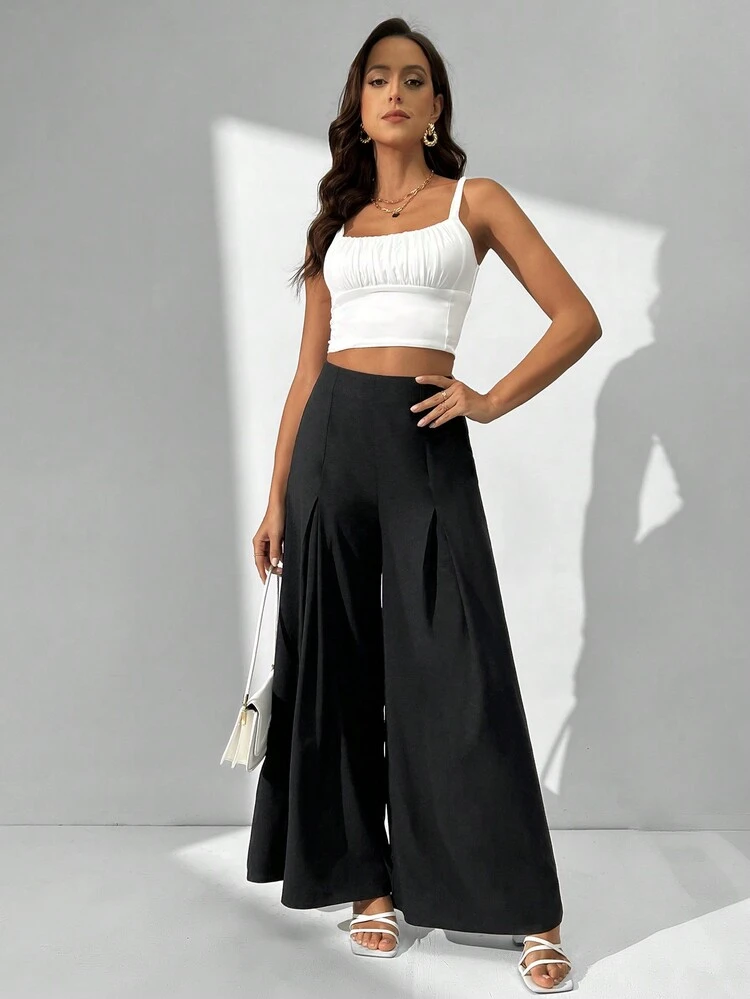 Women'S High Waisted Wide Leg Pants