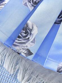 SHEIN Girls' School Style Shirt And Pleated Skirt 2pcs/Set For Little Girls And Kids - White - View 5