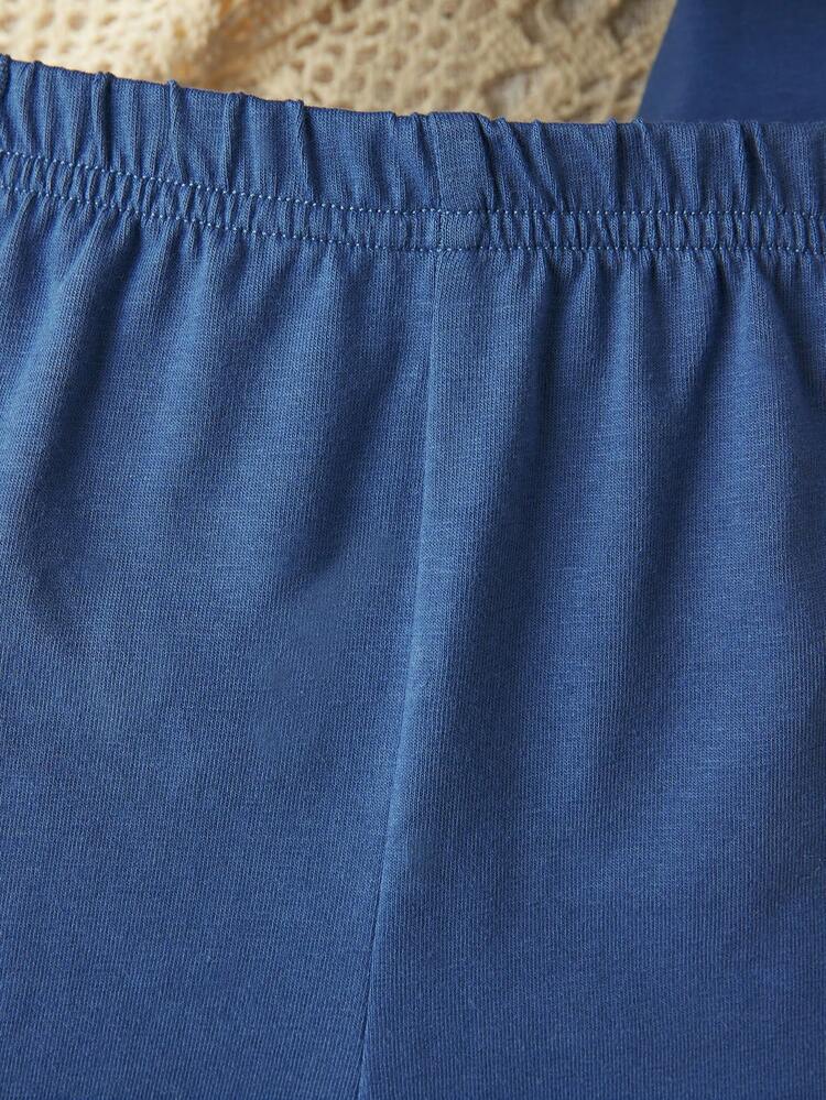 Baby Girl Adorable Cow Print Short Sleeve Top, Cami Vest And Shorts 3pcs Outfits