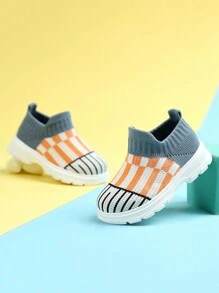 Zapatos De Calcetines Deportivos Informales, Cómodos, De Moda, Transpirables Para Niñas En Primavera Y Verano