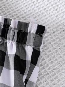 Baby Boys' Casual Paper Bag Waist Shorts 3pcs Set, Perfect For Traveling - Multicolor - View 3