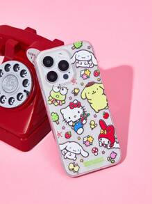 HELLO KITTY AND FRIENDS | SHEIN Cute Cartoon Clear Phone Case, Compatible With IPhone - Clear - View 2