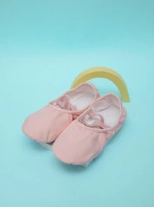 兒童室內軟底芭蕾舞鞋 - 淺粉色 - 查看 3