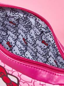 HELLO KITTY AND FRIENDS | SHEIN 粉红猫与心形单肩包 - 粉色 - 查看 9